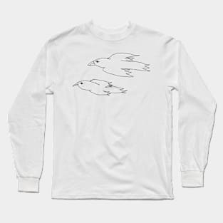 the birds Long Sleeve T-Shirt